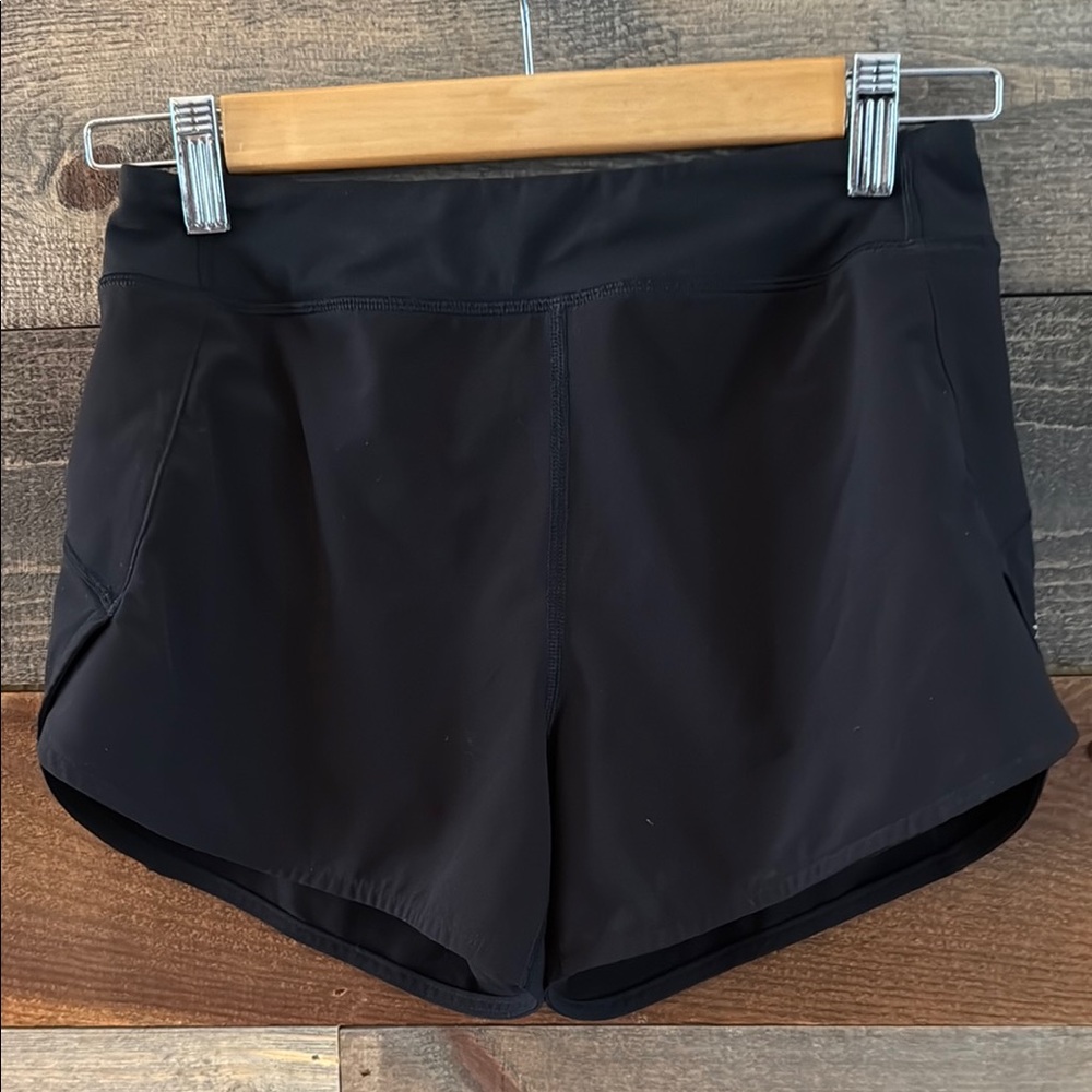 Athleta Black Run Free Shorts